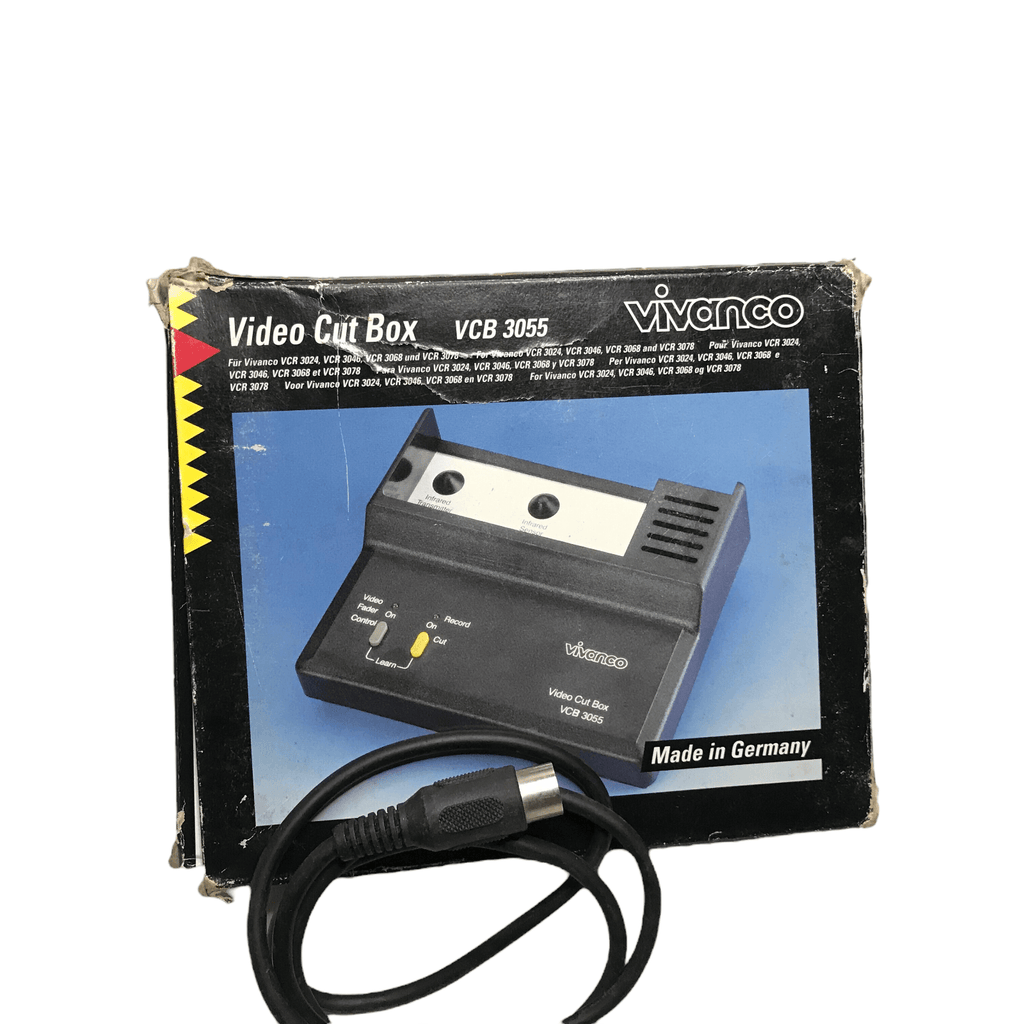 Vintage Video Editing Cut Box - Vivanco VCB 3055 Made In Germany BOXED Complete
