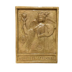 Vintage Virgo Star Sign Ceramic Rectangular Wall Plaque Zodiac Collectibles by TheVoyageBird