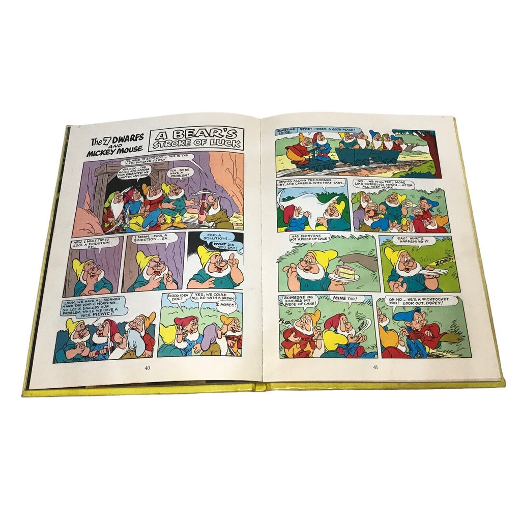 Vintage Walt Disney’s Story Land Hardcover Book - Stories Puzzles Strips 1969 Books by TheVoyageBird