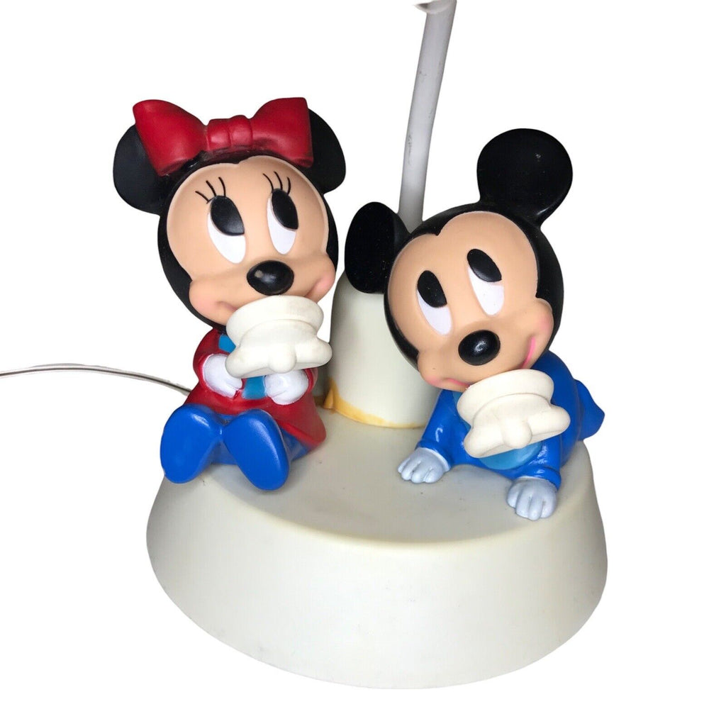 Walt Disney Baby Mickey and Minnie Mouse Nursery Lamp Night Light Shade 1984 Other Contemporary Disney by TheVoyageBird