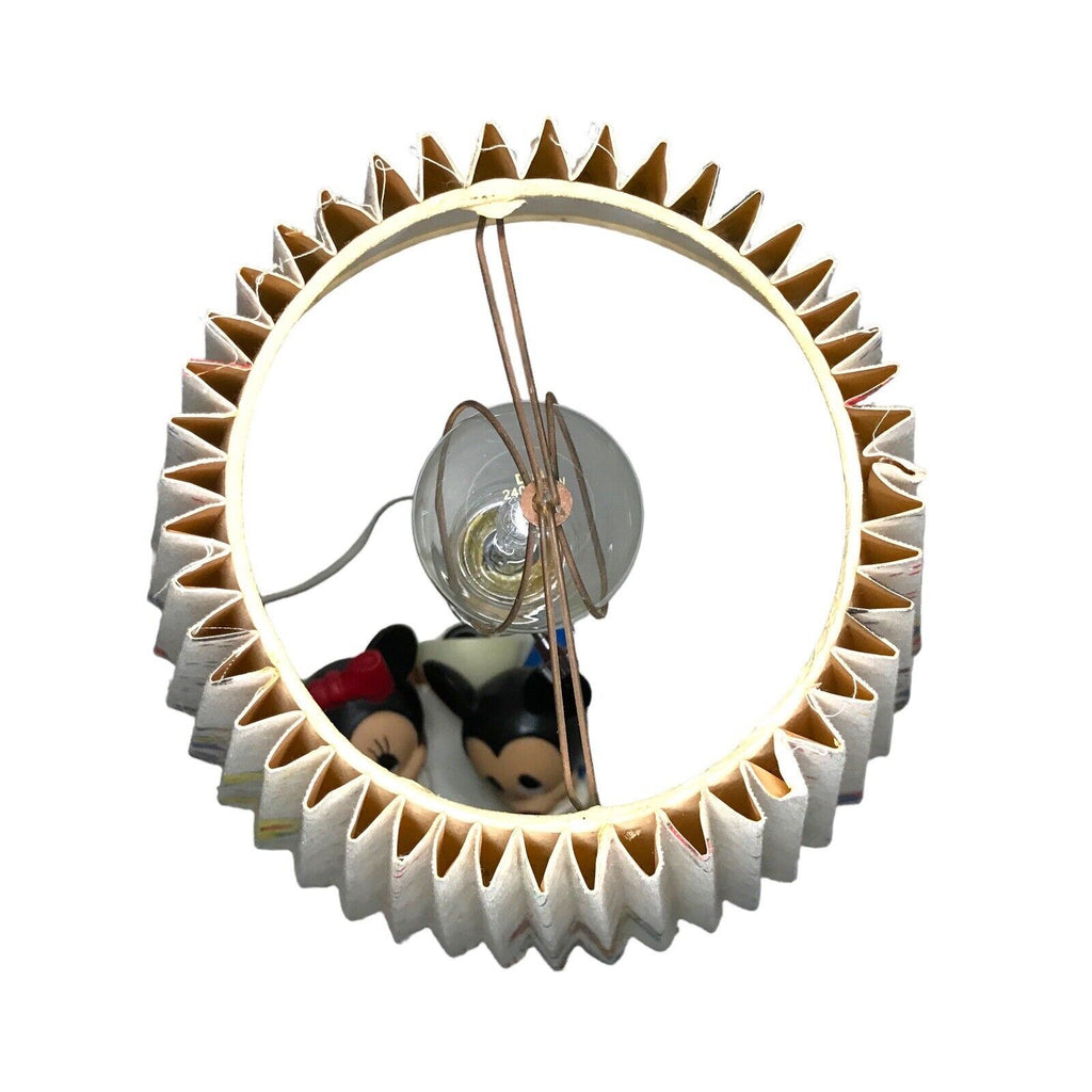 Walt Disney Baby Mickey and Minnie Mouse Nursery Lamp Night Light Shade 1984 Other Contemporary Disney by TheVoyageBird