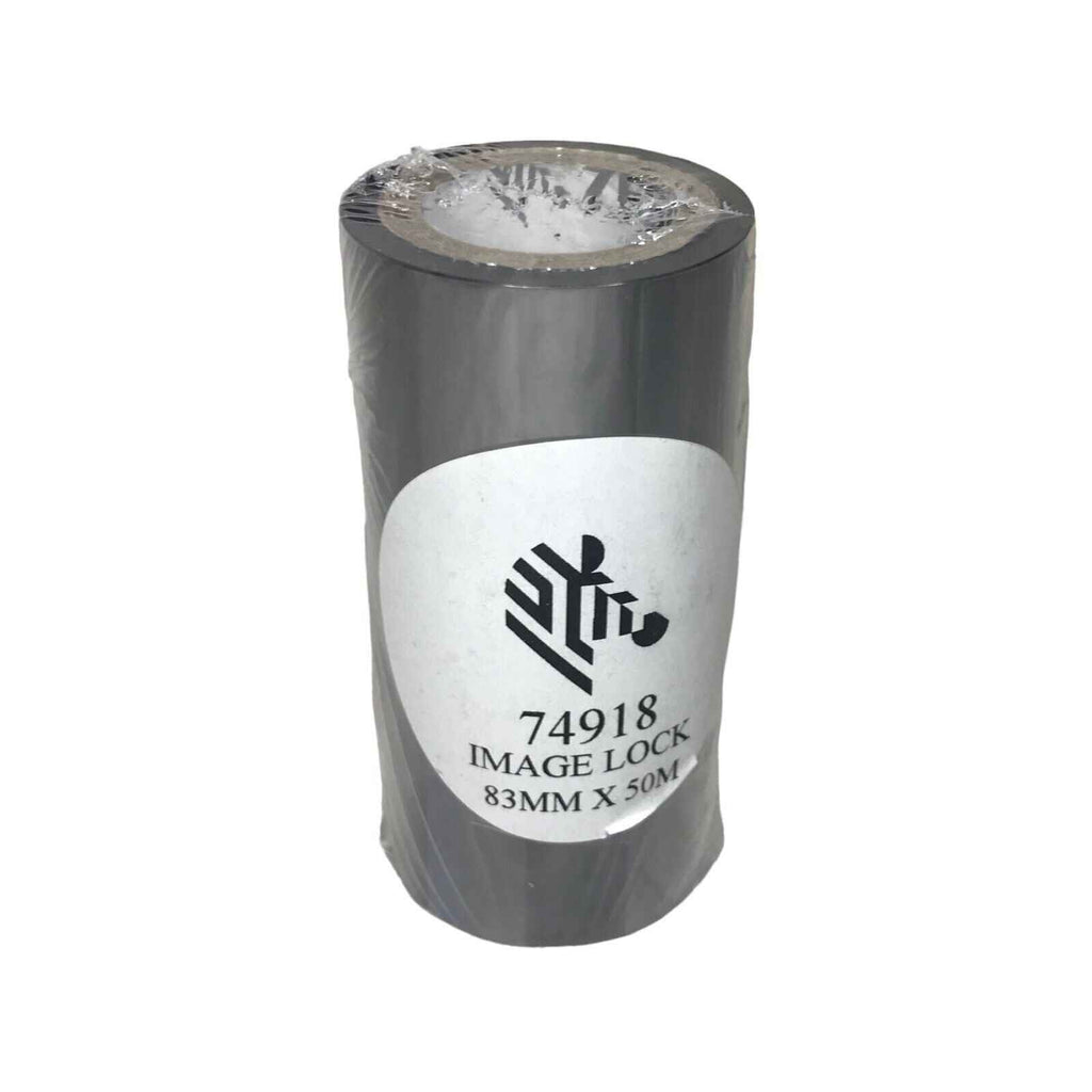 Zebra Image Lock - Print Ink Ribbon Refill Thermal Transfer 83mm x50m Black x10