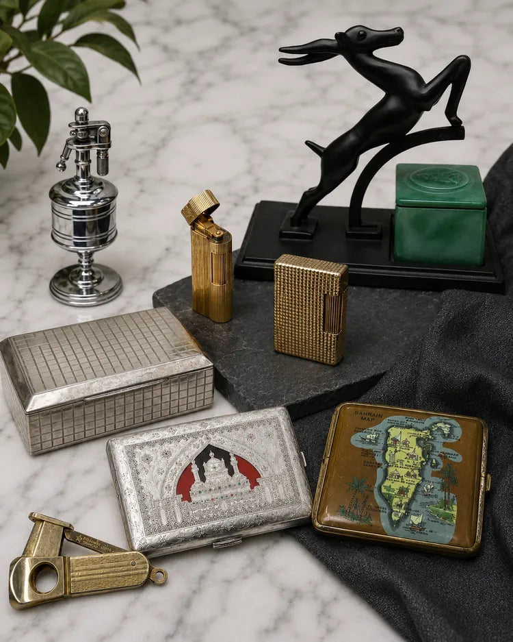 Mixed vintage wares — medals, uranium glass, curiosities and collectibles
